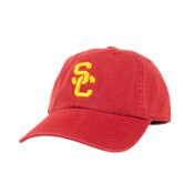 USC Trojans Cardinal SC Interlock Classic Franchise Hat